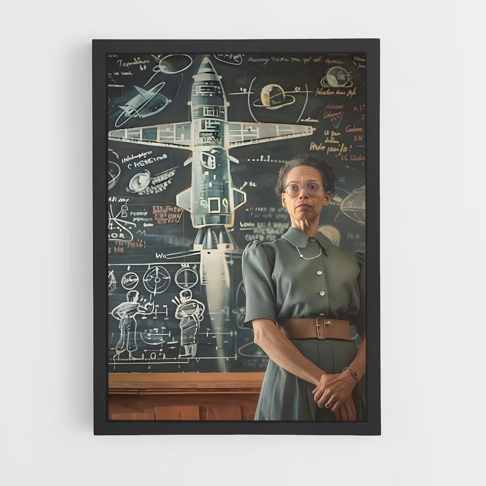 Poster L'Esprit de Katherine – affiche Astronautes (vue 2)